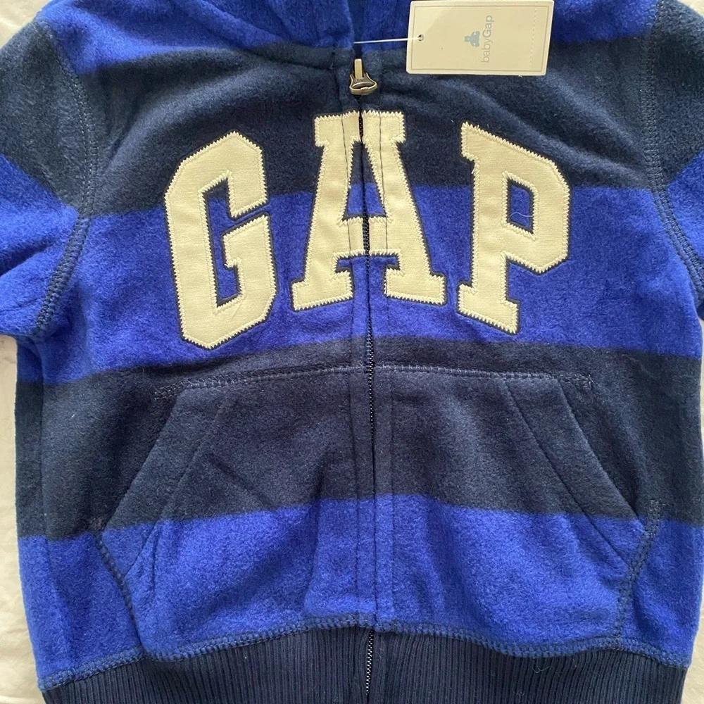 GAP Baby Navy and Royal Blue Hoodie